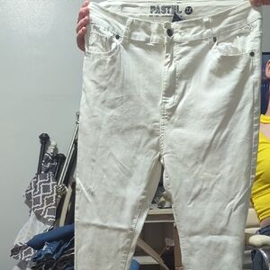 Pastels White Skinny Pants